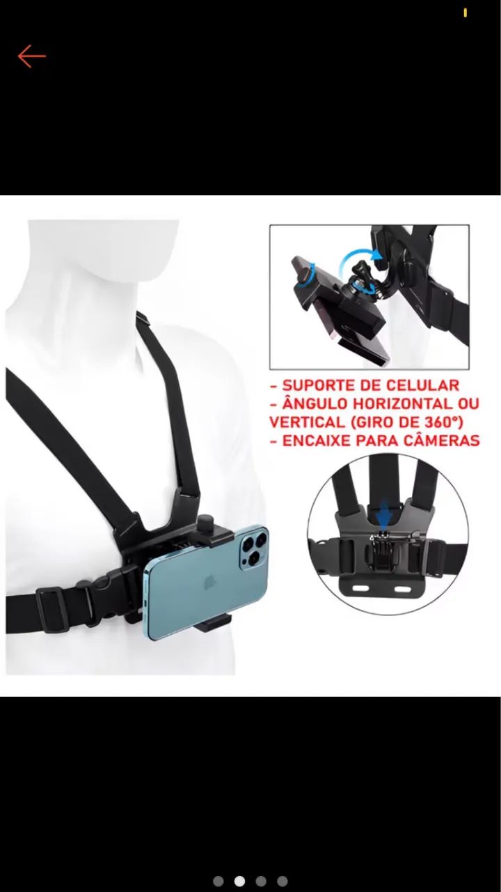 Suporte para celular e câmera  - Foto 2