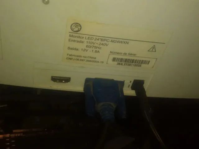 Monitor led 24 polegadas com hdmi 1080p - Foto 3