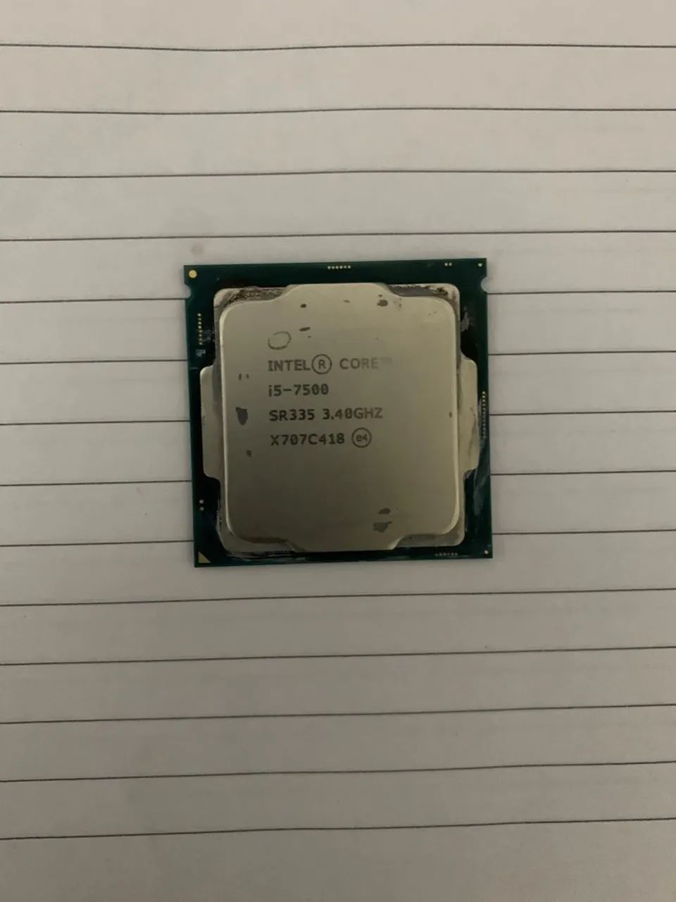 Processador Intel core i5 7500