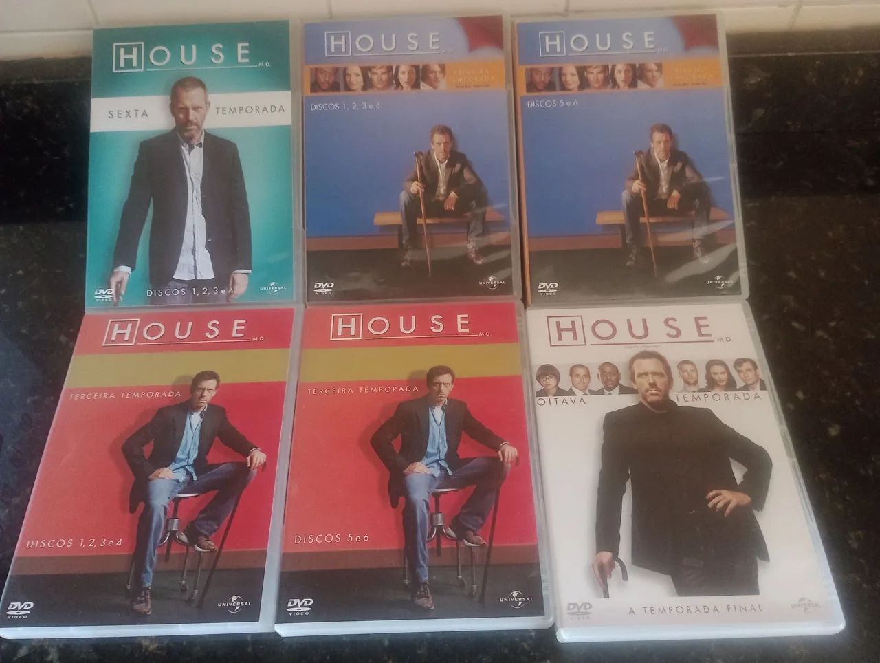 House - 1 a 8 Temporadas (Caixa Box) em dvd (usado) - Foto 3