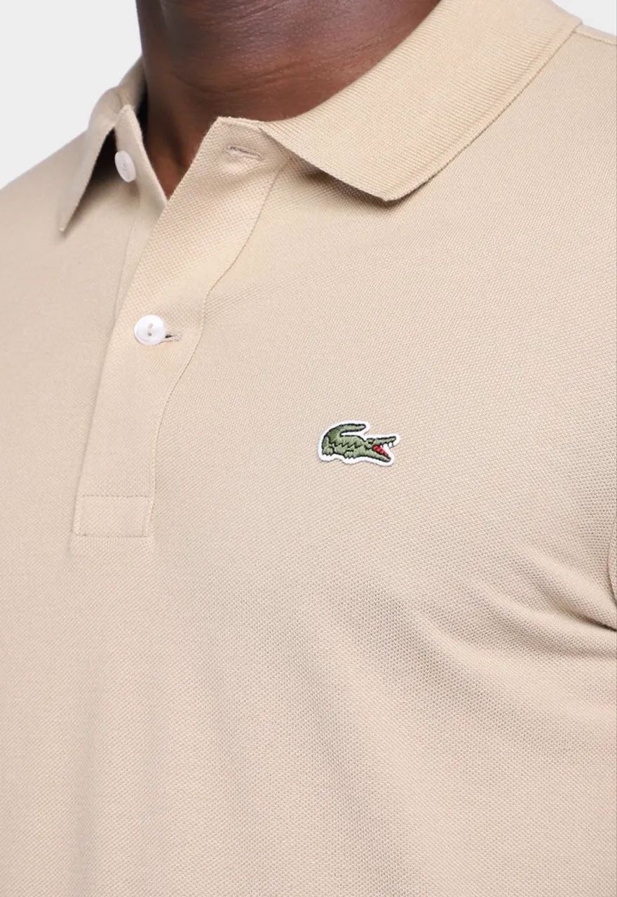 Polo Lacoste bege, TAM G ORIGINAL