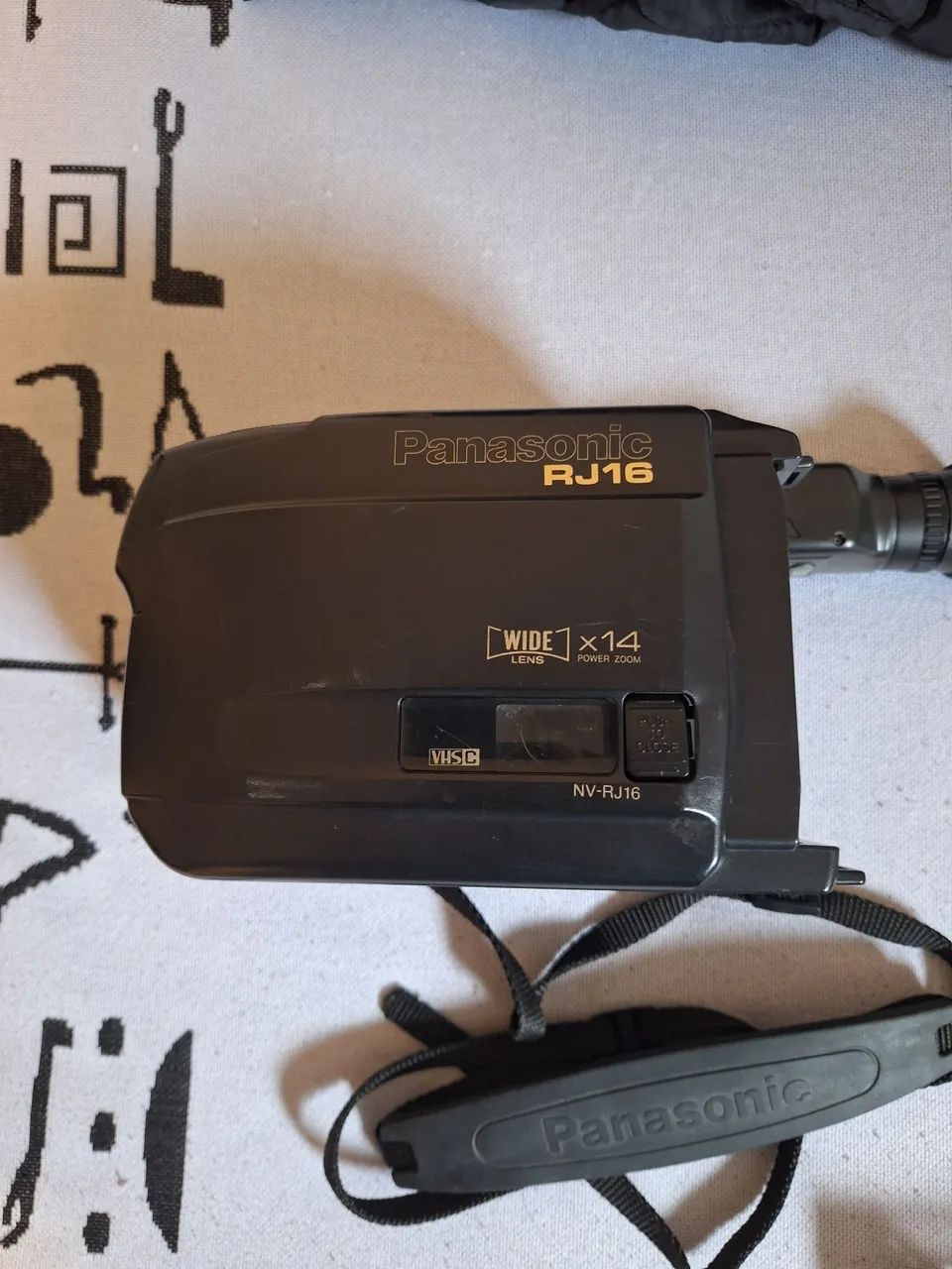 Filmadora Panasonic RJ16 com defeito 