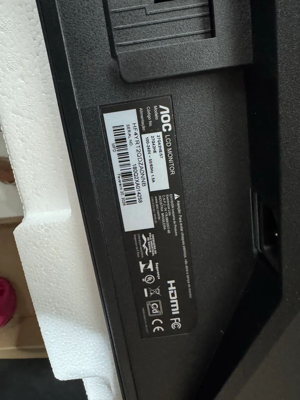 Monitor Aoc AGON 27?, 200hz  - Foto 3