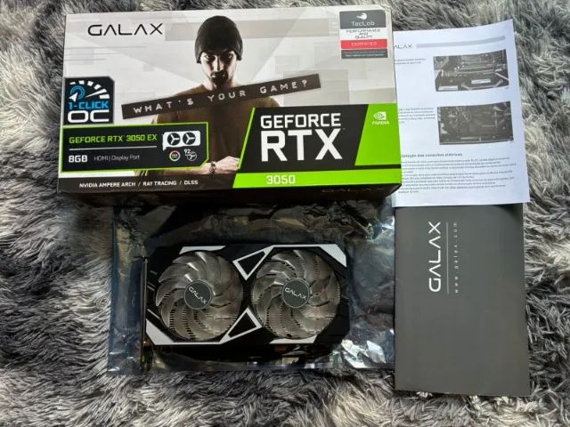 Placa de video RTX 3050 8gb Galax EX - Foto 2