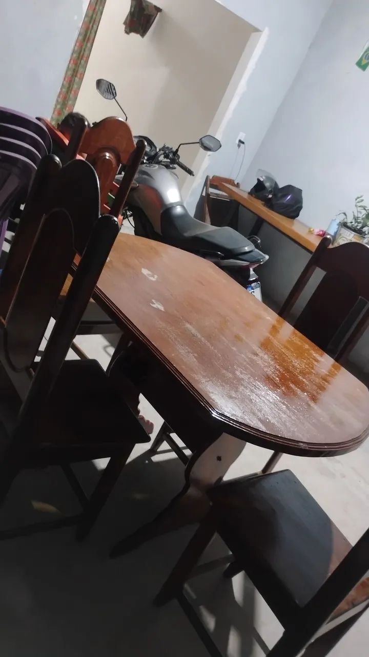 Vendo uma nessa de madeira  - Foto 4