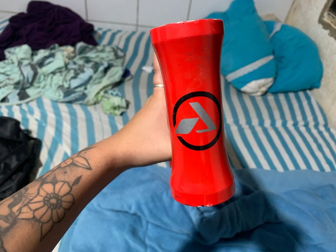 Quadro Absolut Wild Vermelho  - Foto 4