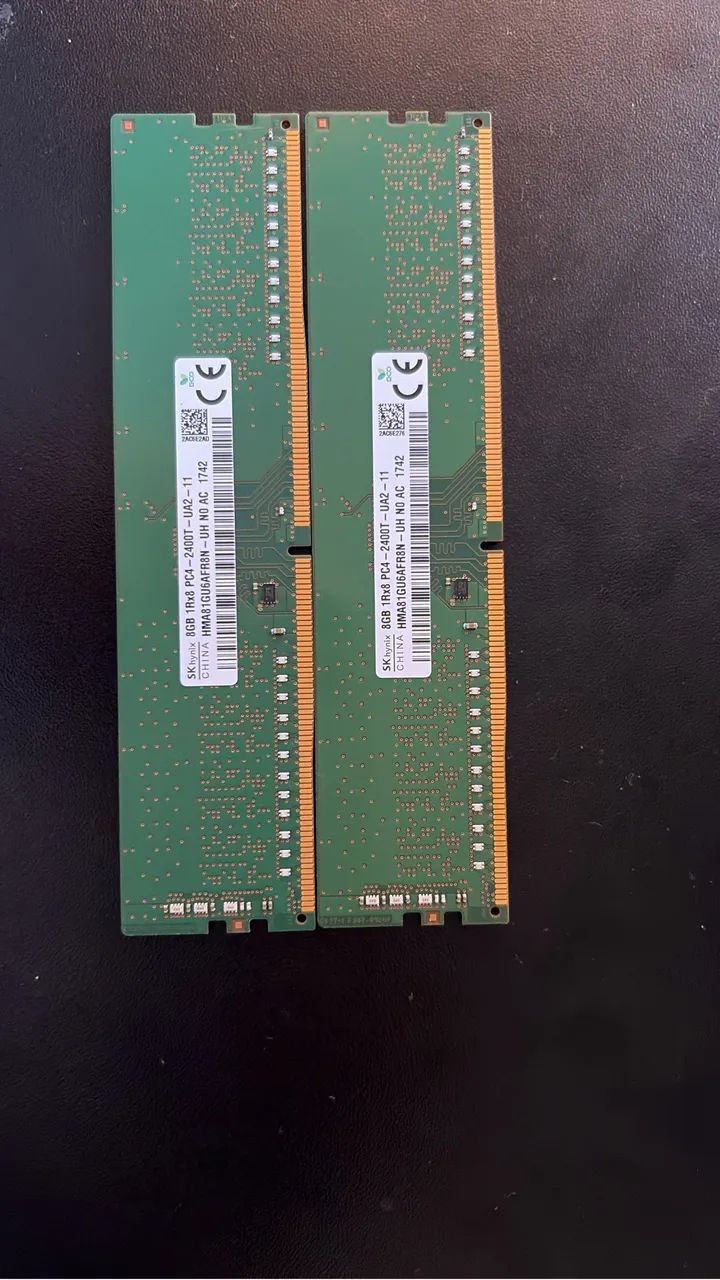 Kit 2 Memória ddr 4 2400 8 gb