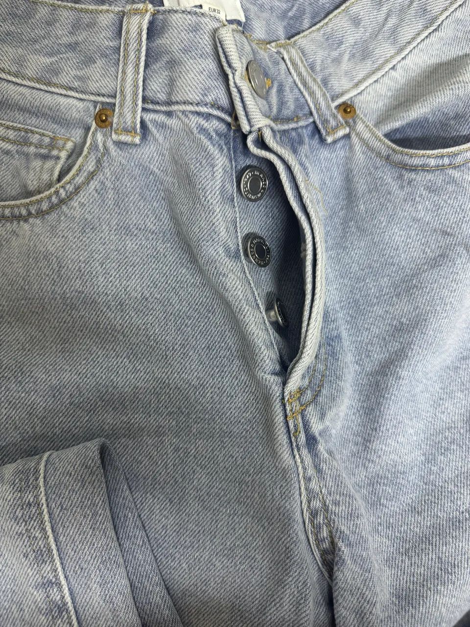 Calça jeans wide leg H&M - Foto 3