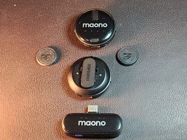 Microfone lapela Maono WM620 USB-C - Foto 3