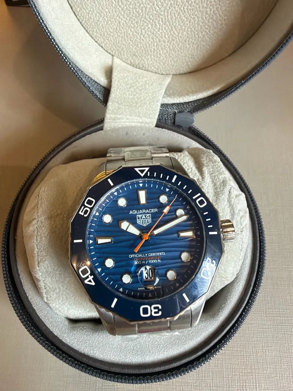 TAG Heuer Aquaracer Automático Azul  - Foto 3