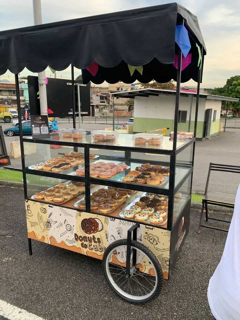 Foodbike - Carrinho de donuts - Foto 2
