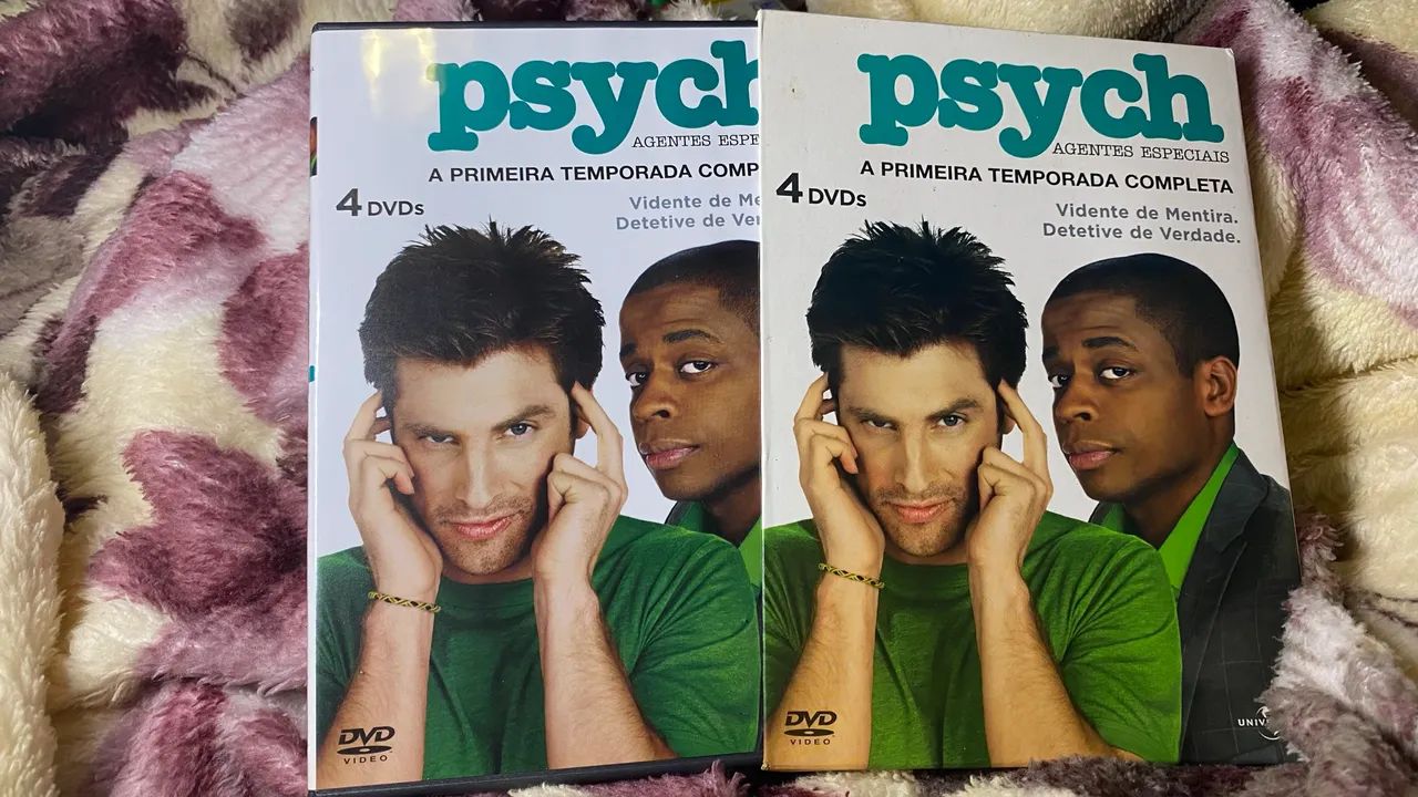 DVD PYSCH primeira temporada 