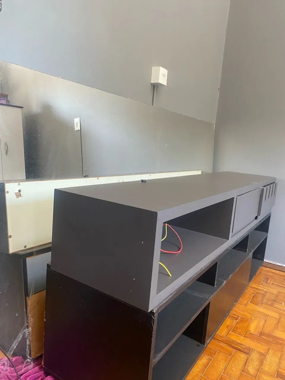 Bancada para barbearia