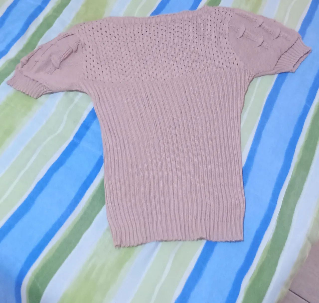 Blusa de tricô feminina  - Foto 2