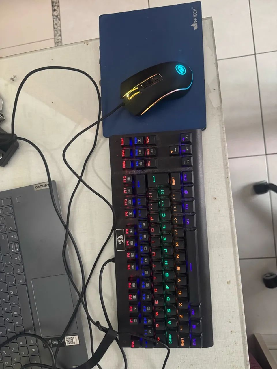 teclado e mouse redragon - Foto 5