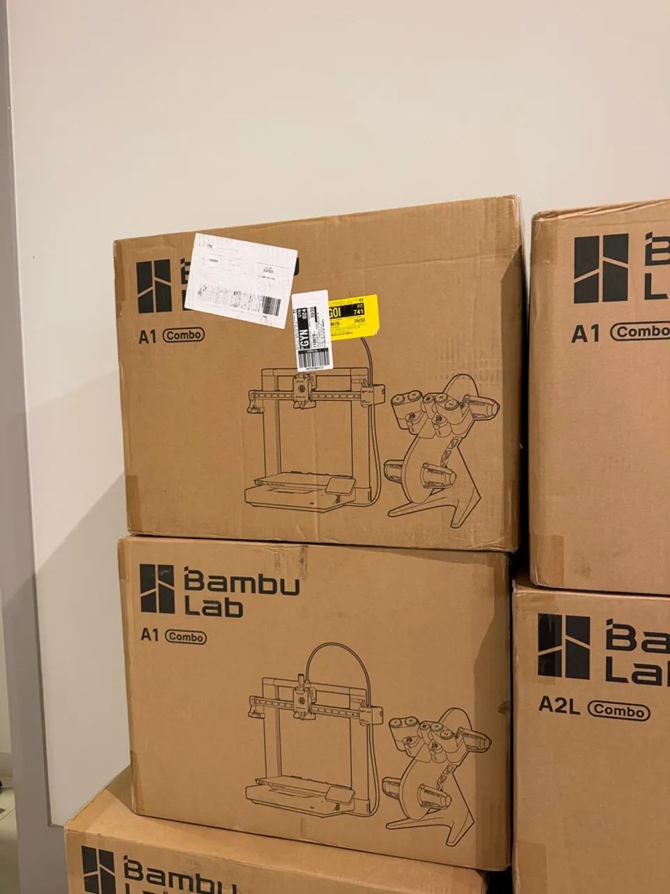 Impressora 3D Bambu Lab A1 Combo à pronta entrega em Goiânia - Foto 3