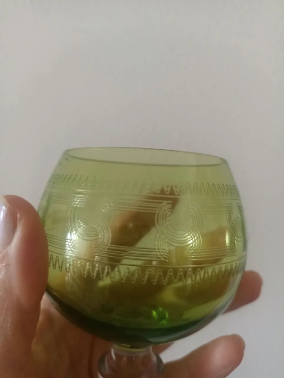 taça vintage de cristal - Foto 3