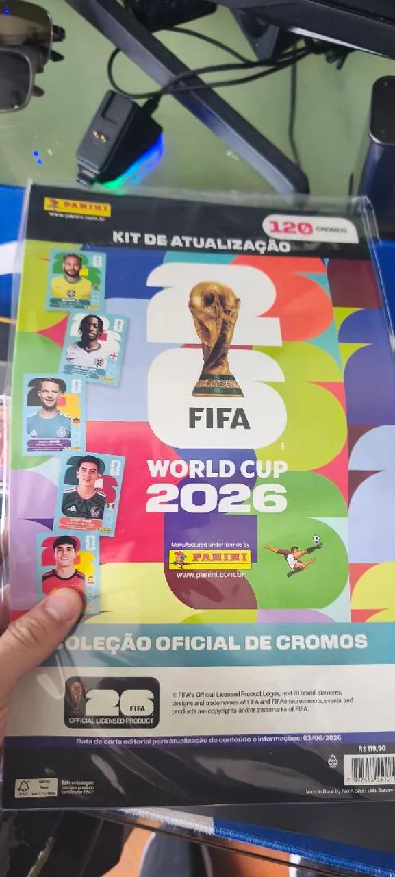 Álbum da copa 2026 Completo com extras - Foto 3