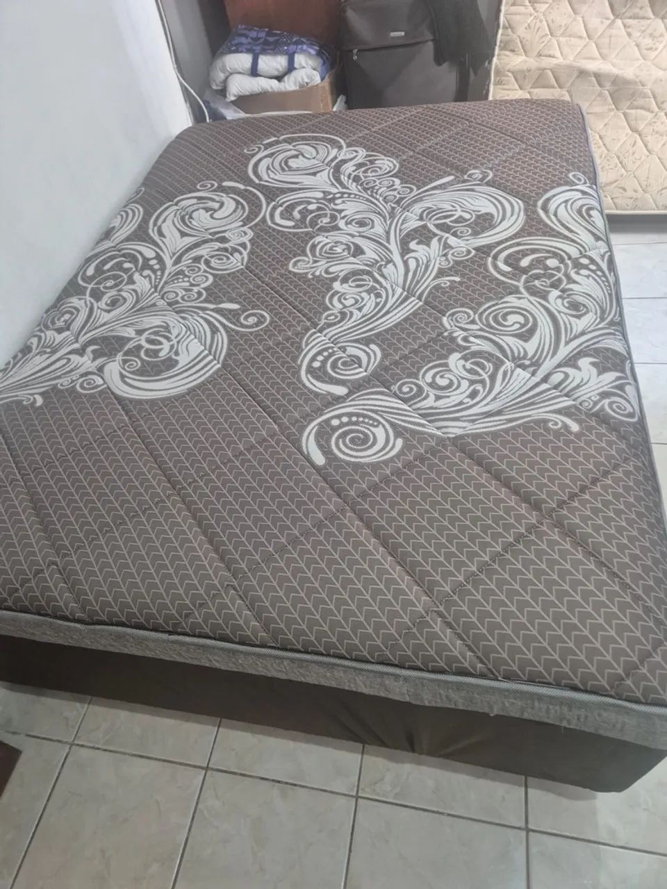 Cama box casal top luxo 