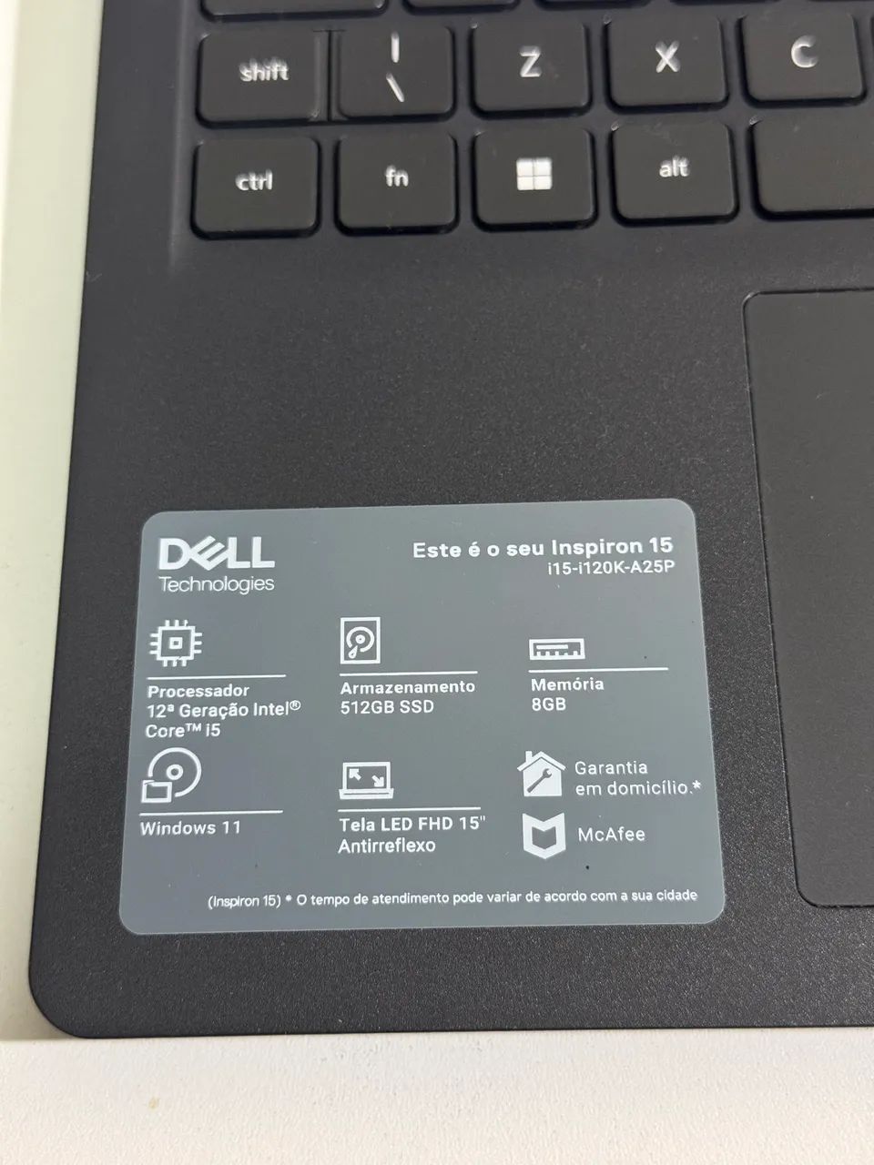 Notebook Dell i5 novo - Foto 5