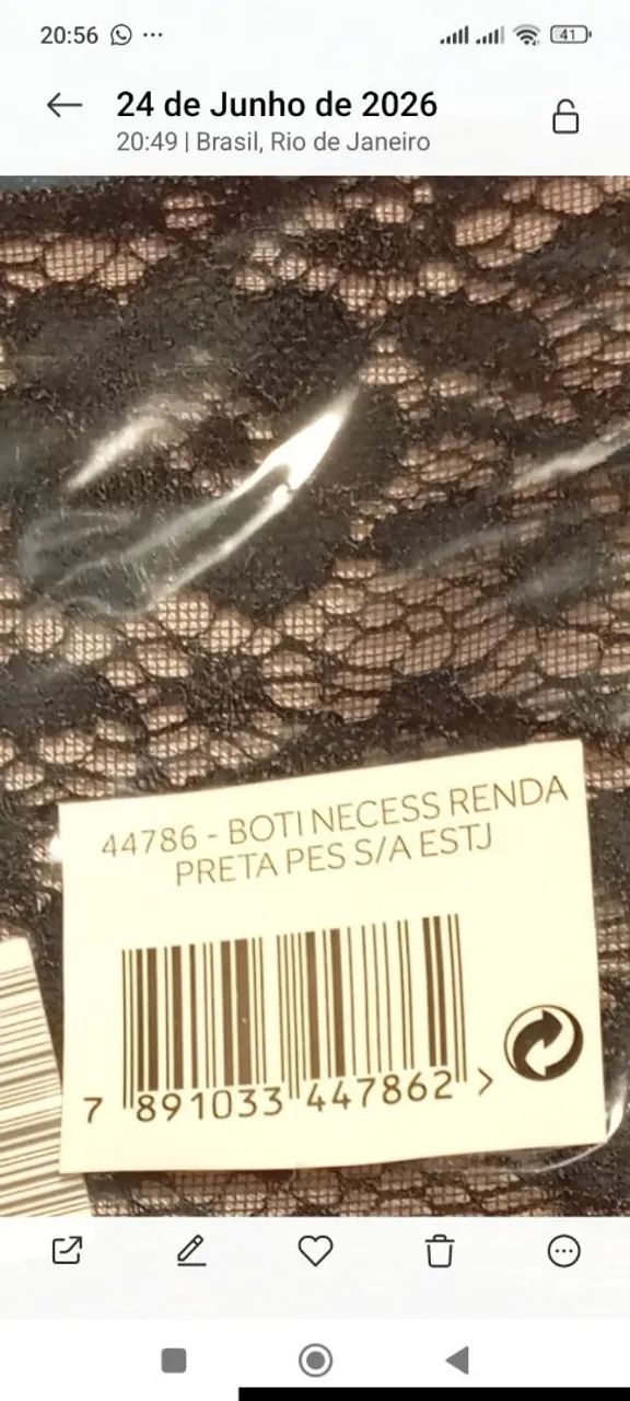 Necessárie Preta de Renda O Boticário  - Foto 3