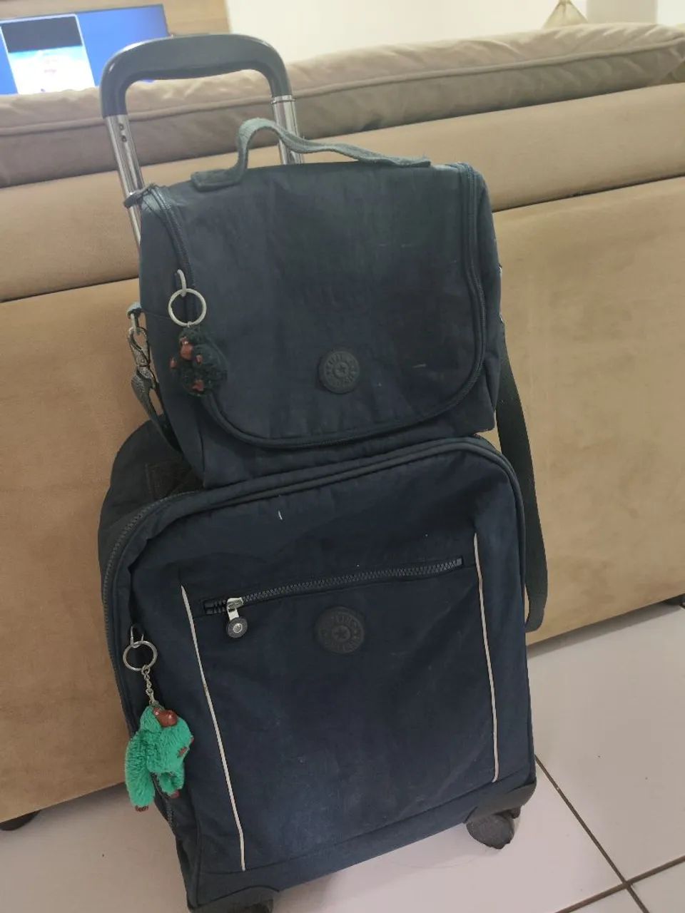 Mochila mais lancheira Kipling - Foto 2