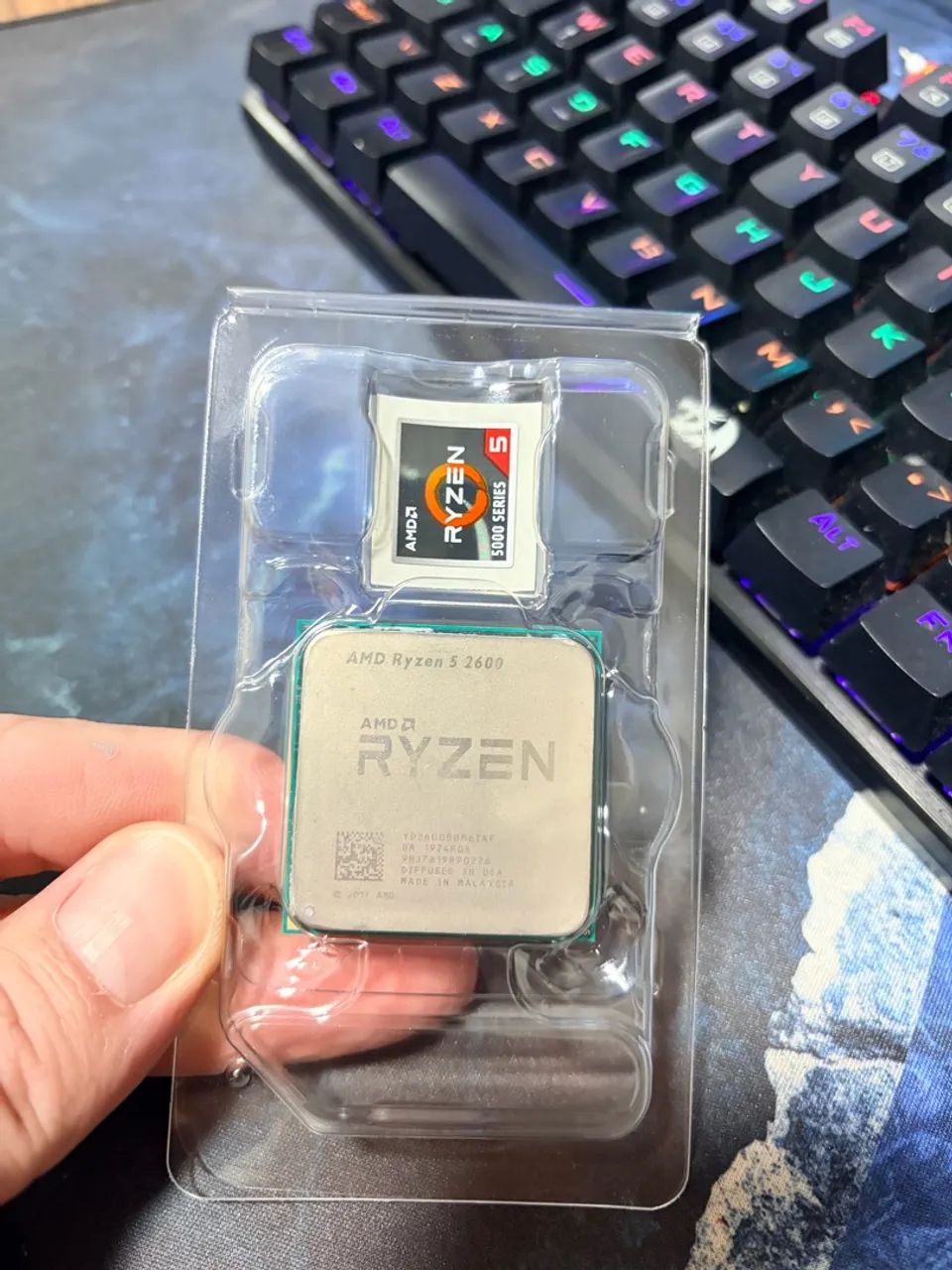 NÃO ENVIO!!! AMD Ryzen 5 2600 + Cooler AMD