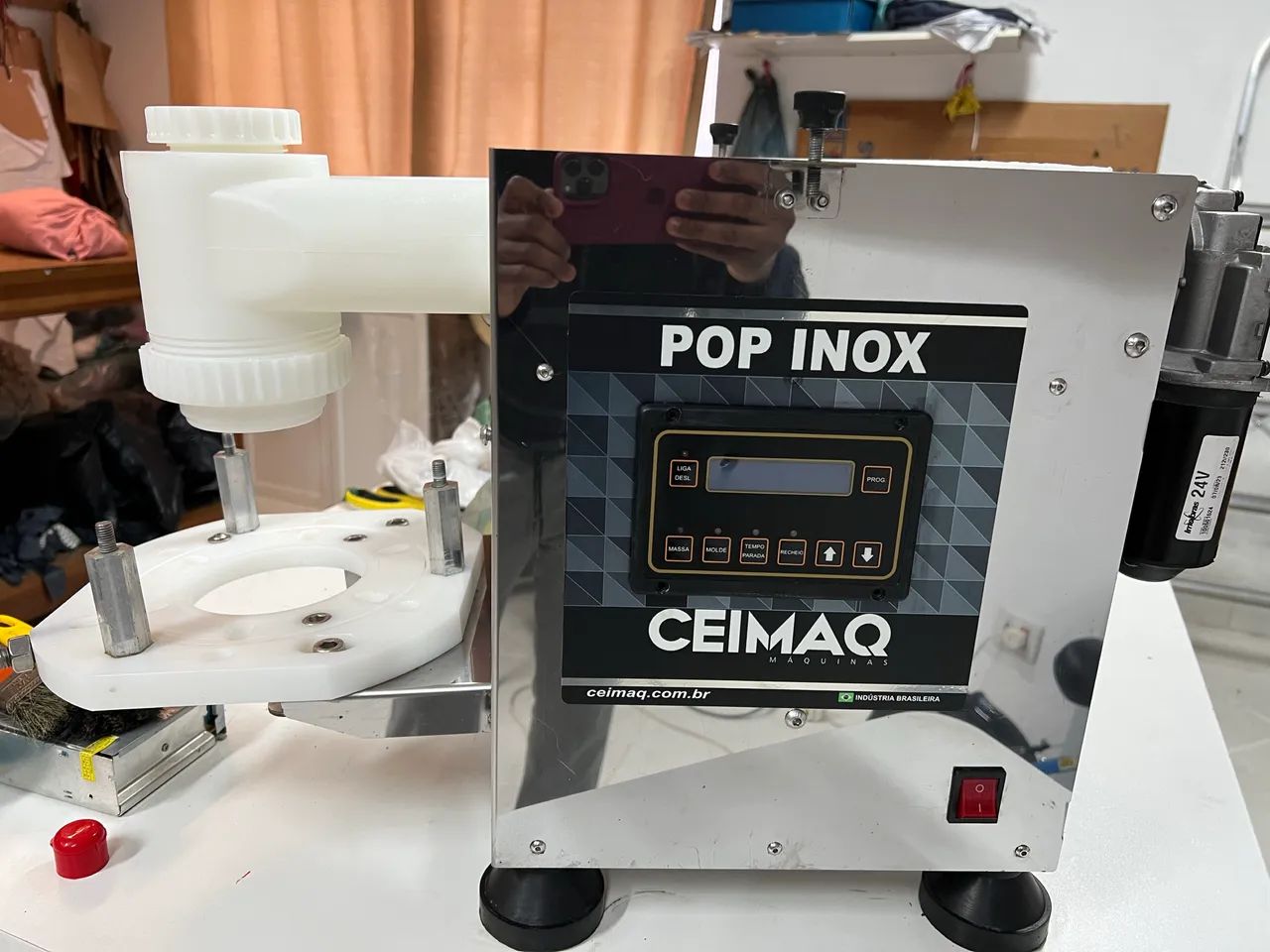 MODELADORA DE SALGADOS CEIMAQ POP INOX 5.5  - Foto 2
