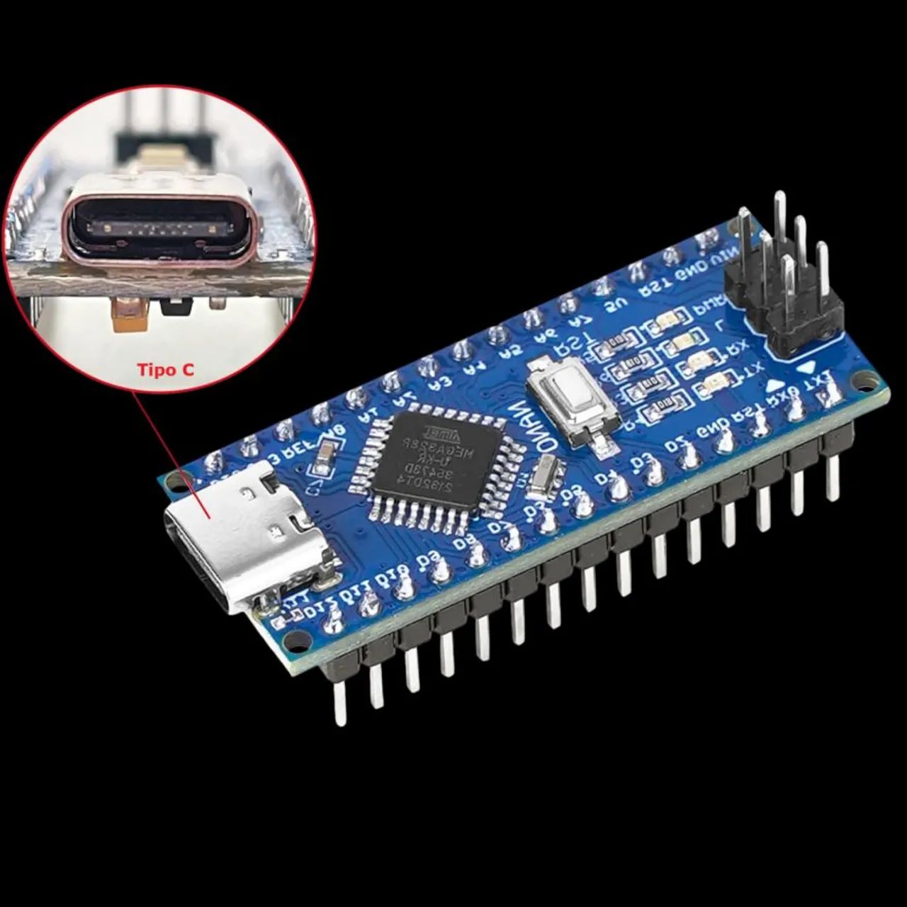 Arduíno Nano USB-C - Foto 2
