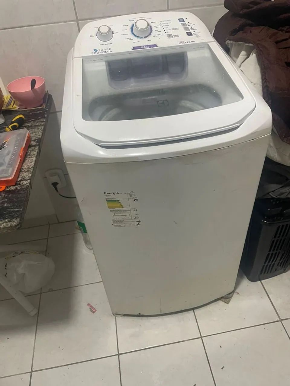 Máquina de lavar 8,5 kg 