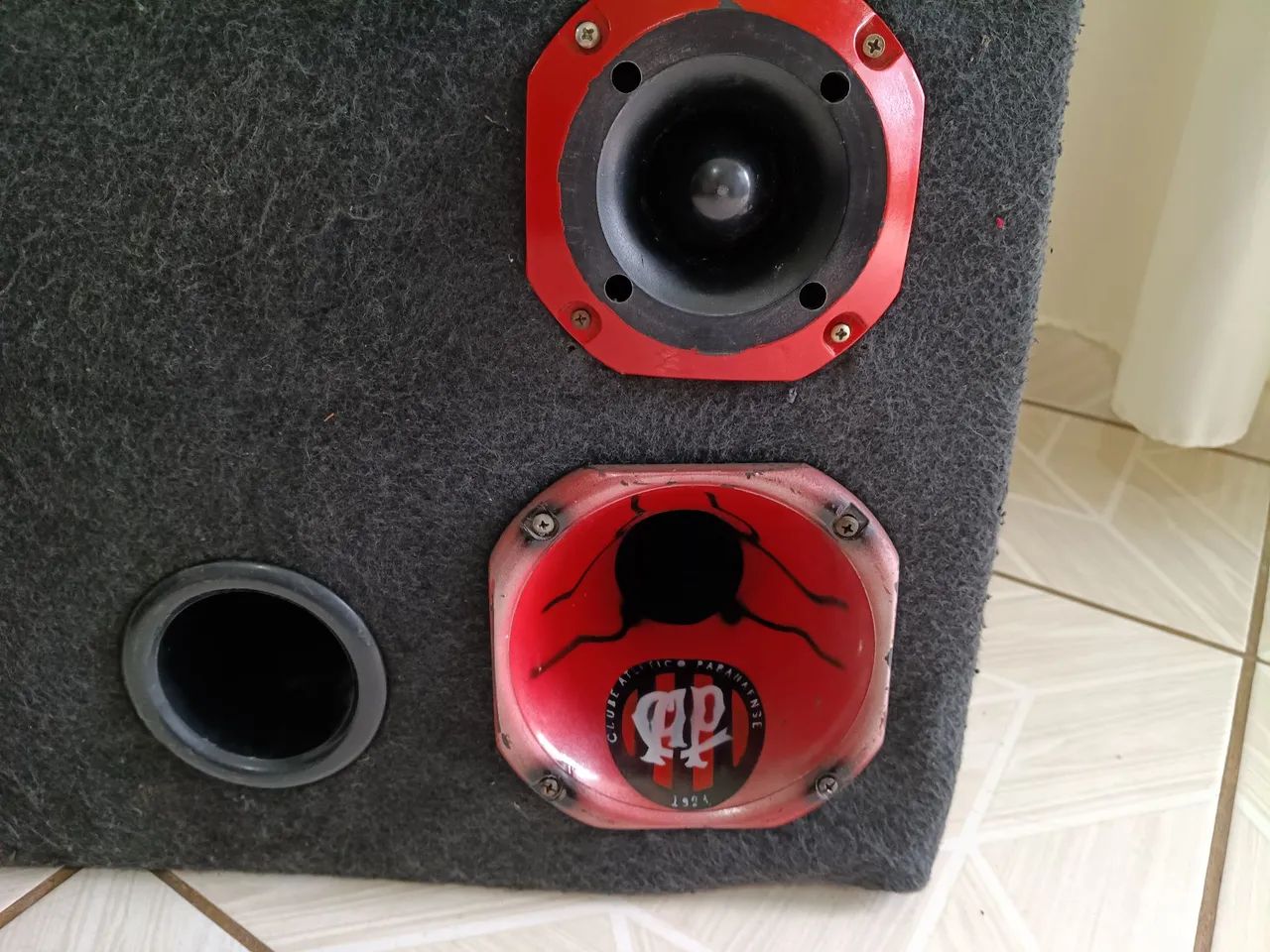 Som automotivo box trio sub corneta e tweeter  - Foto 2