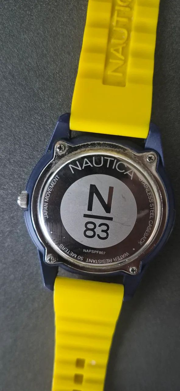 Relogio amarelo Nautica original - Foto 5