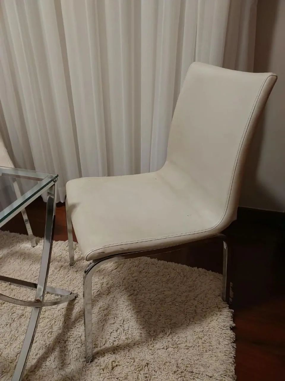Mesa vidro com cadeiras - Foto 3