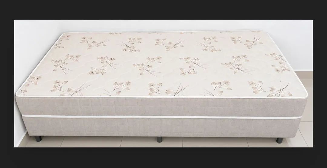 Cama Box molas ensacadas conjugada