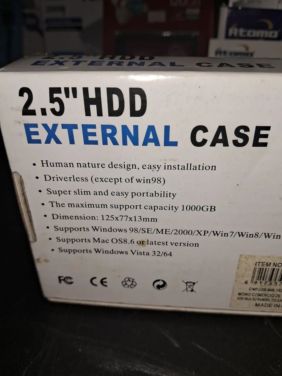 External Case USB 2.0 2.5 " HDD YP2520 - Foto 2