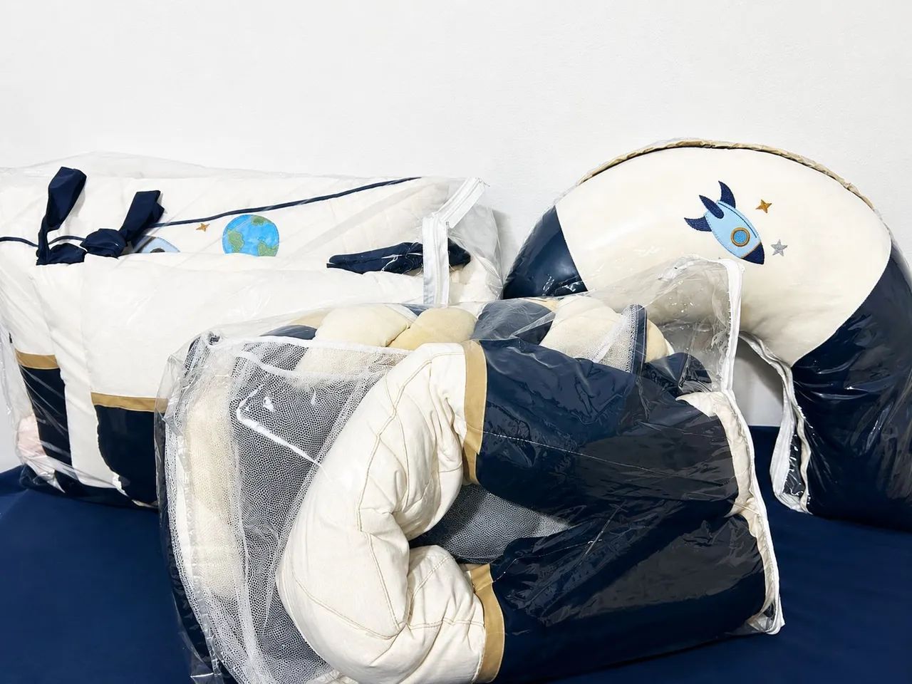 Kit berço tema astronauta 