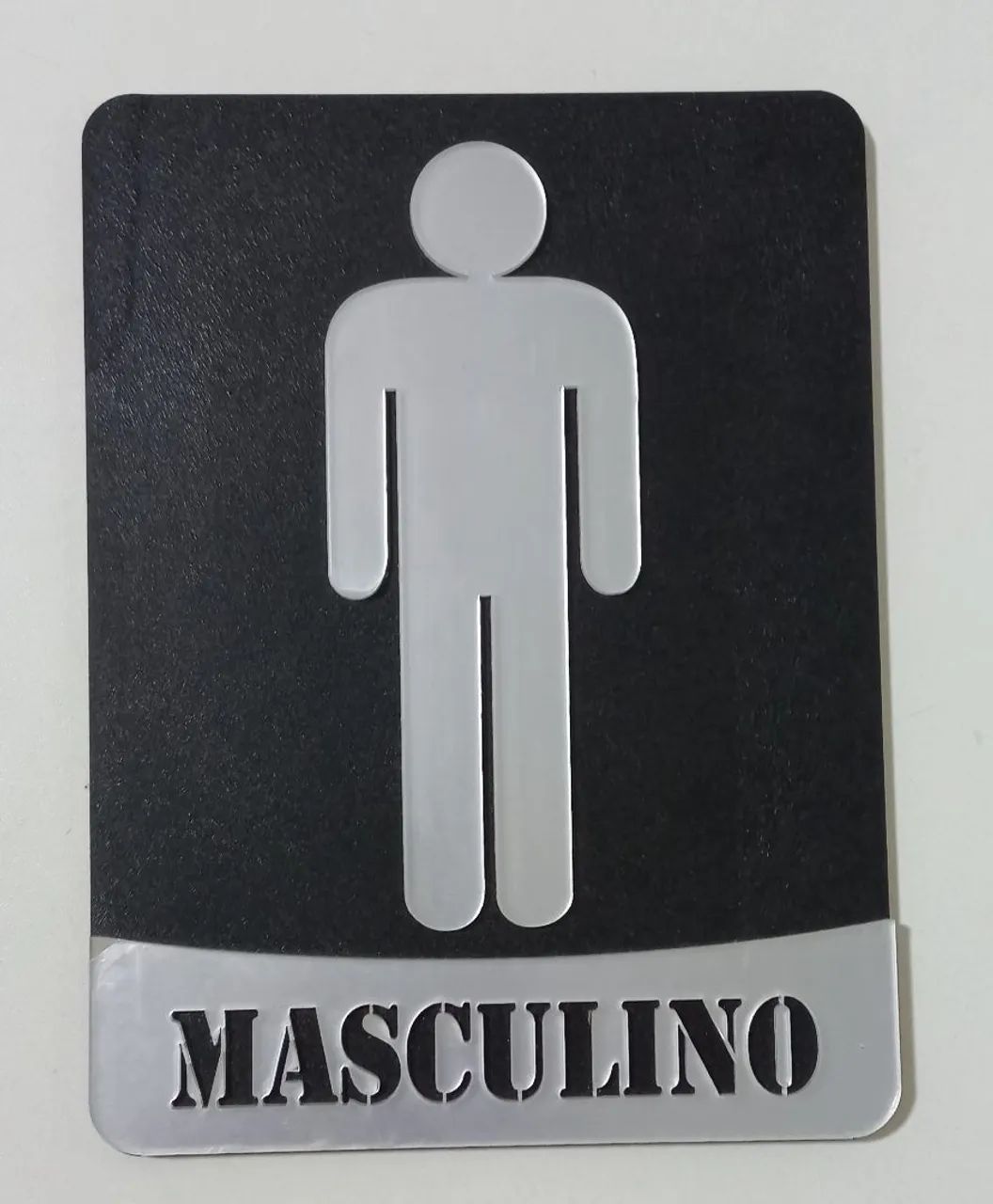 Placas para portas de banheiros - Foto 4