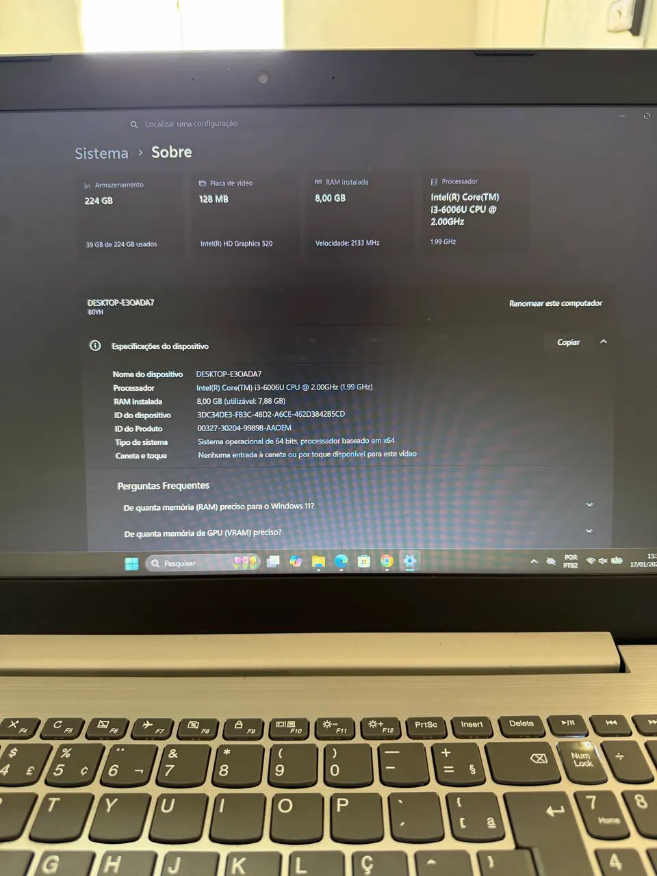 Notebook lenovo ideapad  - Foto 2
