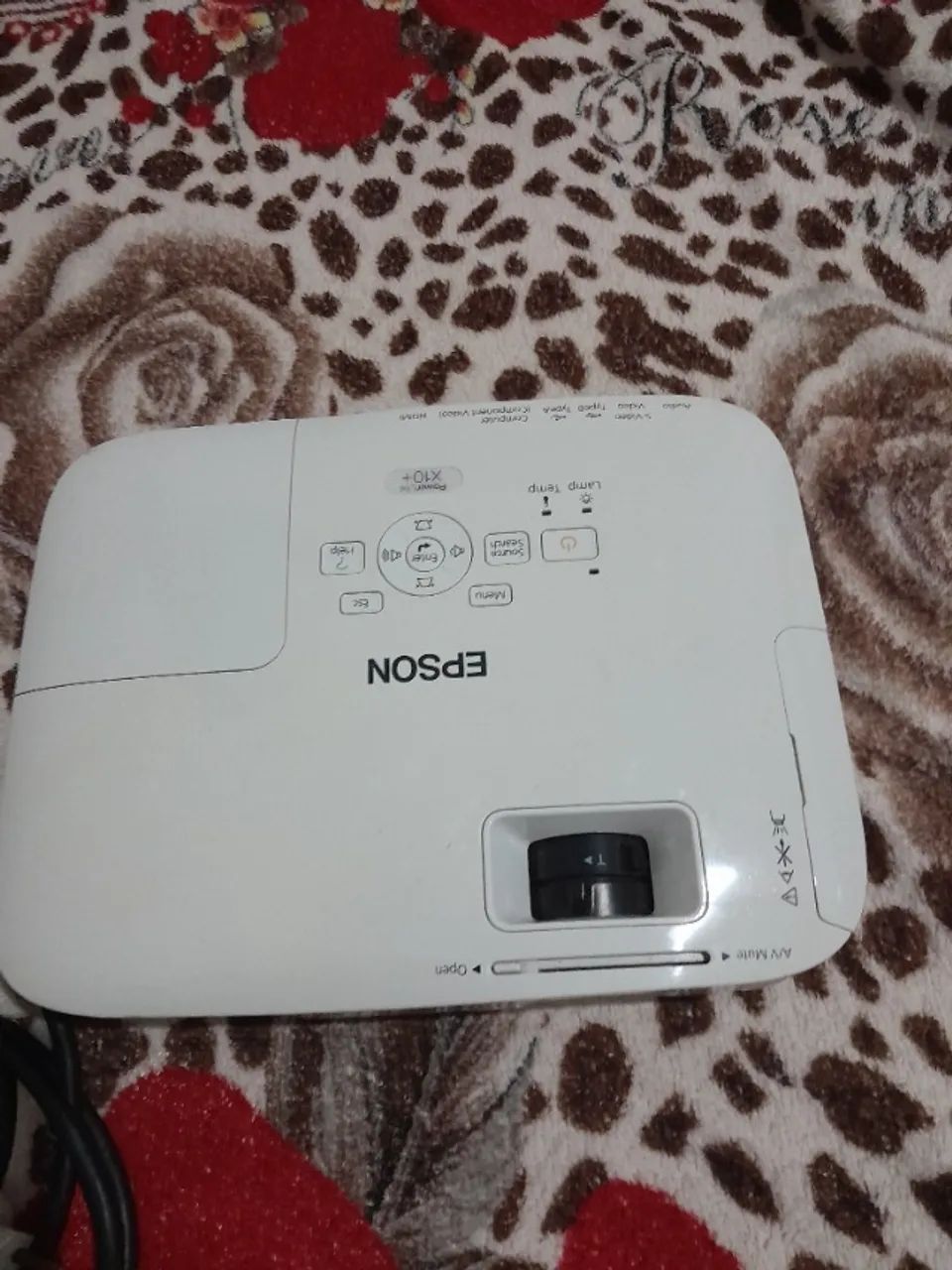 Projetor epson powerlite x10+ funcionando perfeitamente 