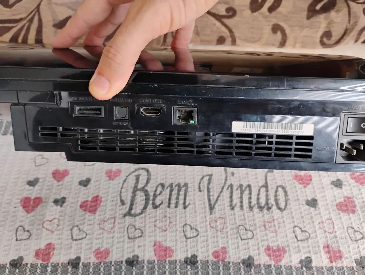 Ps3 flat com defeito - Foto 3
