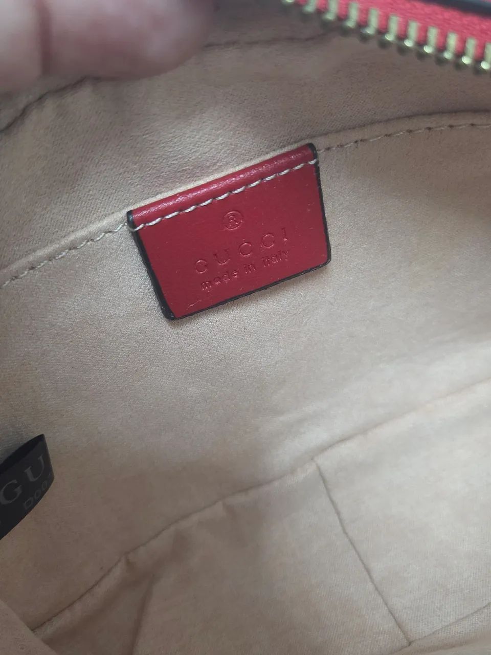 Bolsa Gucci GG Marmont Vermelha  - Foto 3