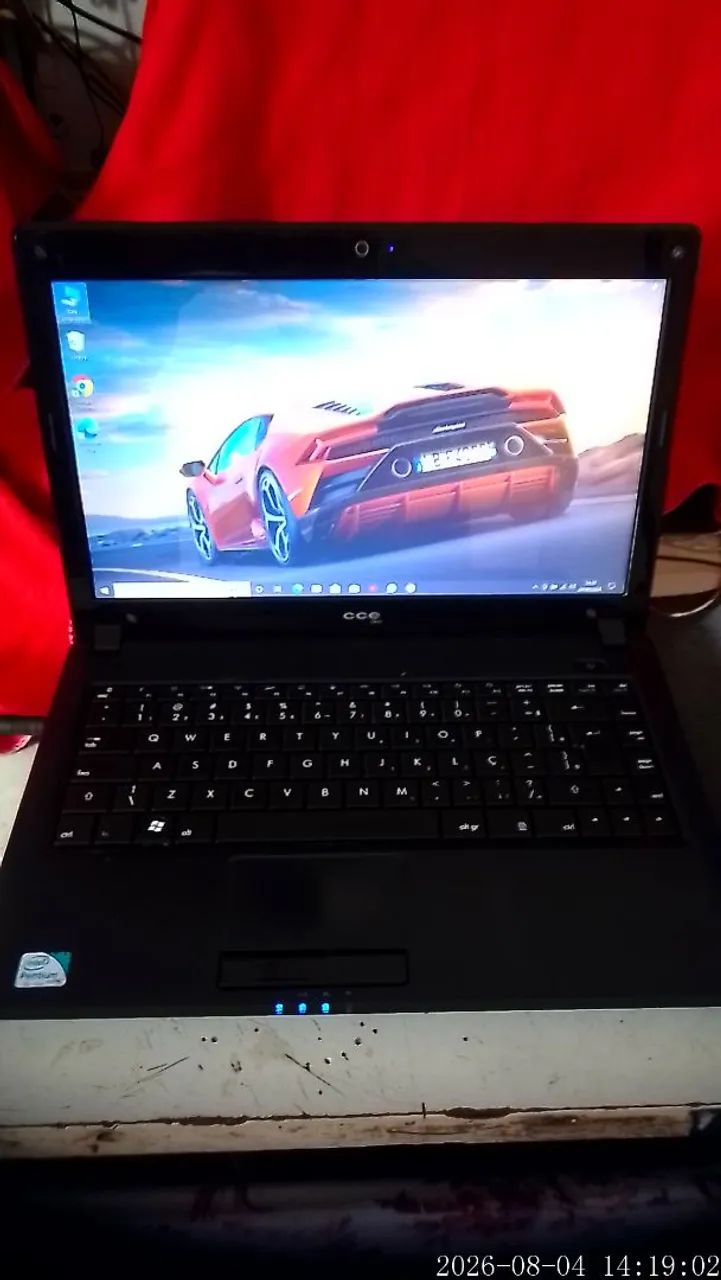 Notebook CCE funcionando perfeitamente só a bateria viciada  - Foto 2