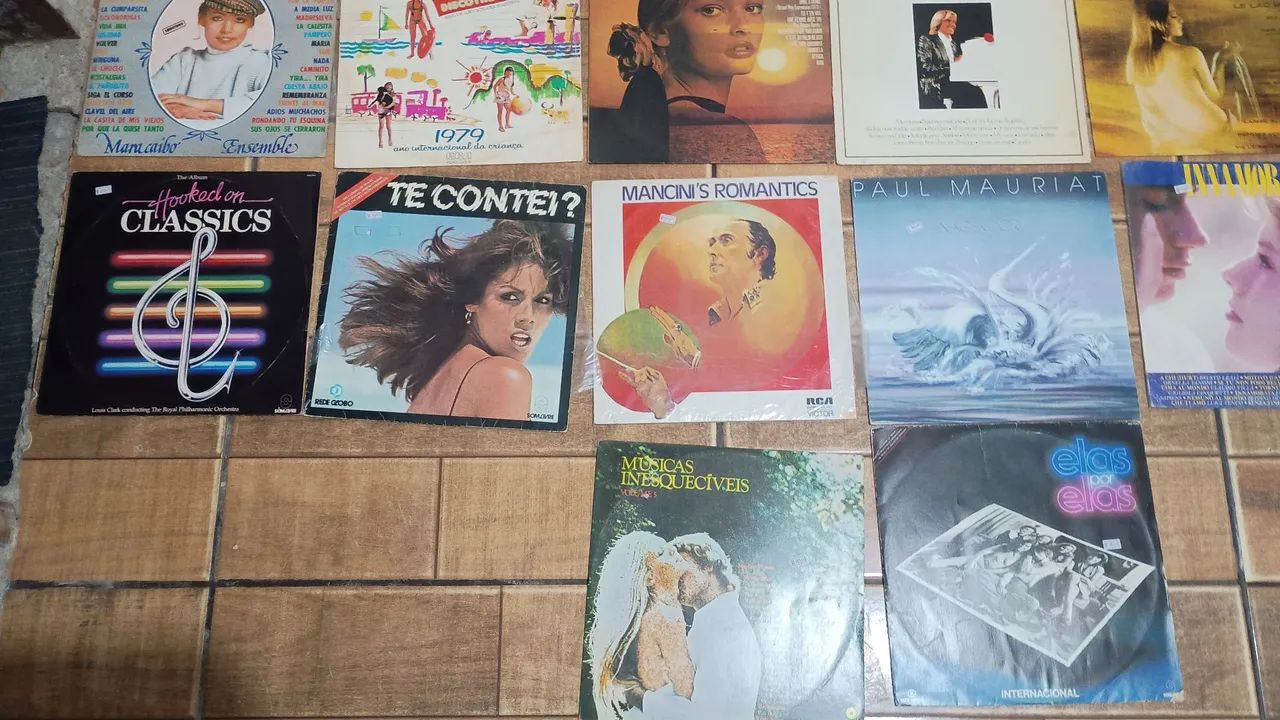 Lote de discos com 35 unidades - Foto 4