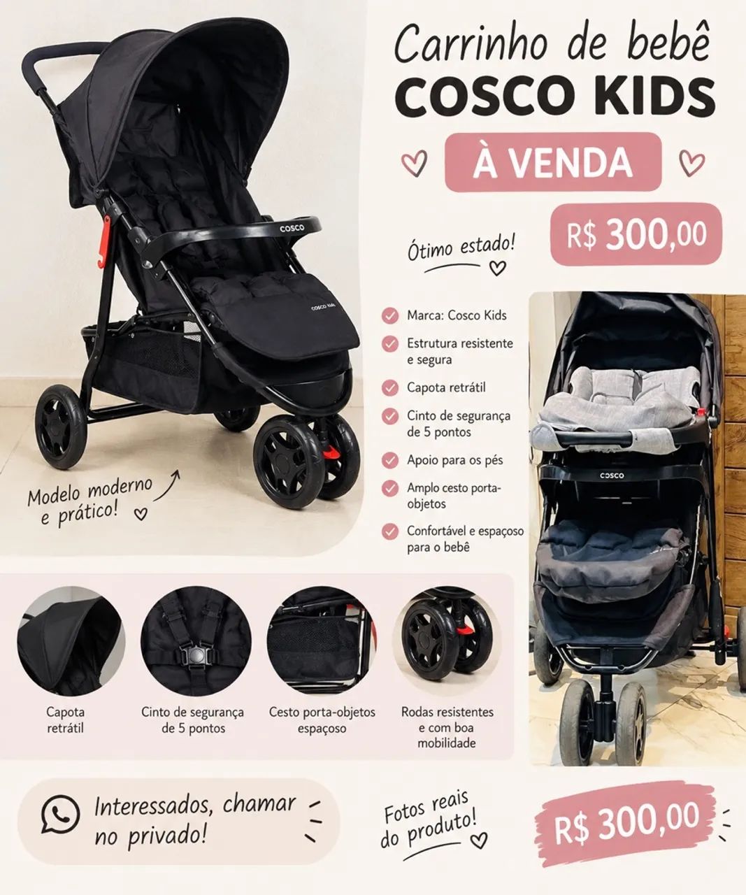 Carrinho de bebê 