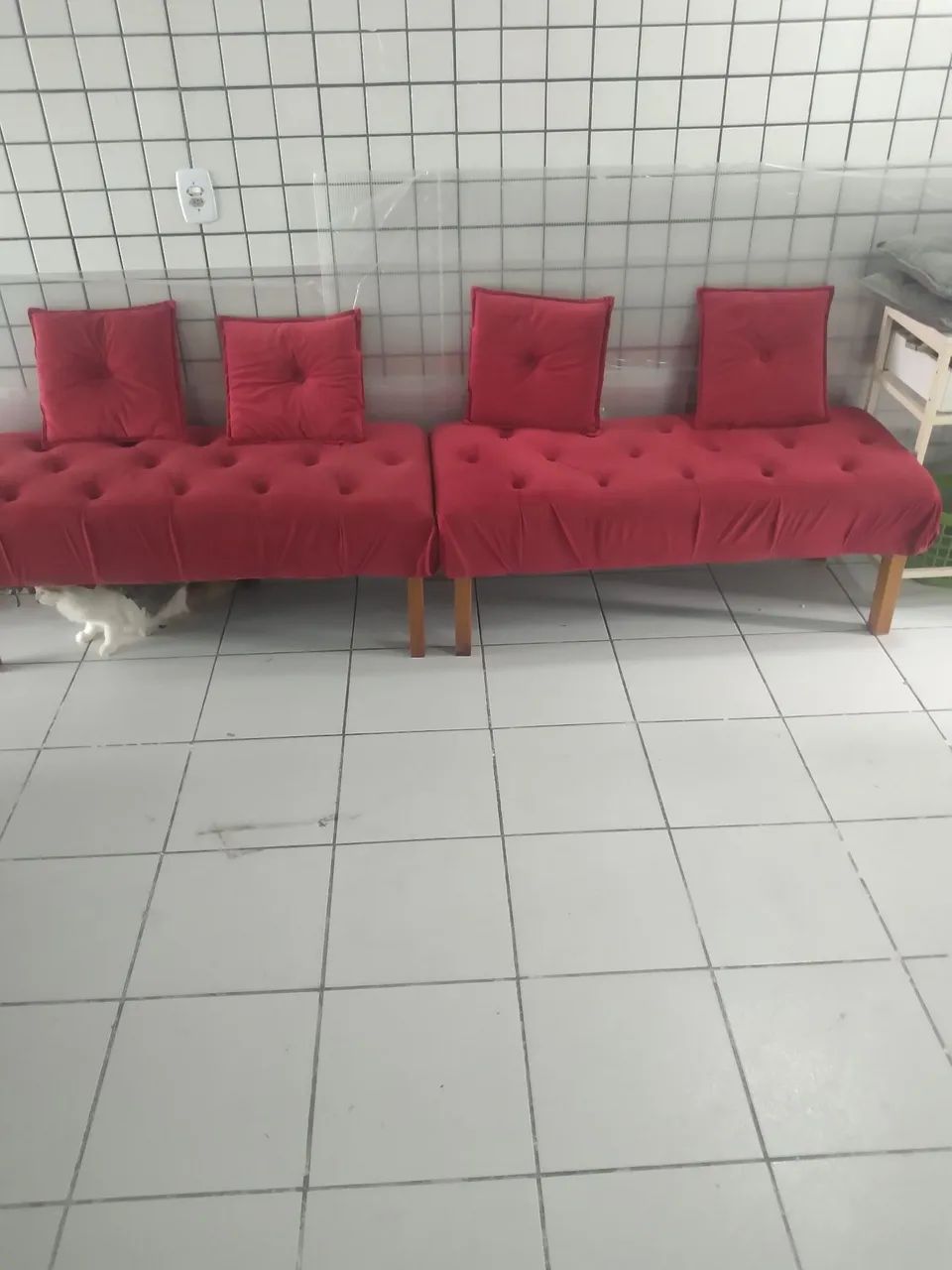 Vendo puff pra barbearia ou salão de beleza  - Foto 2