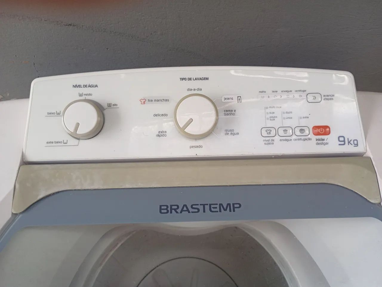 Lavadora Brastemp 9 kilos funcionando perfeitamente 
