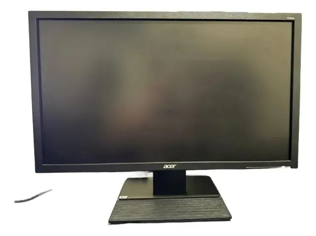Monitor Acer V6 V246hl 24" Preto 60hz Full Hd - Foto 2