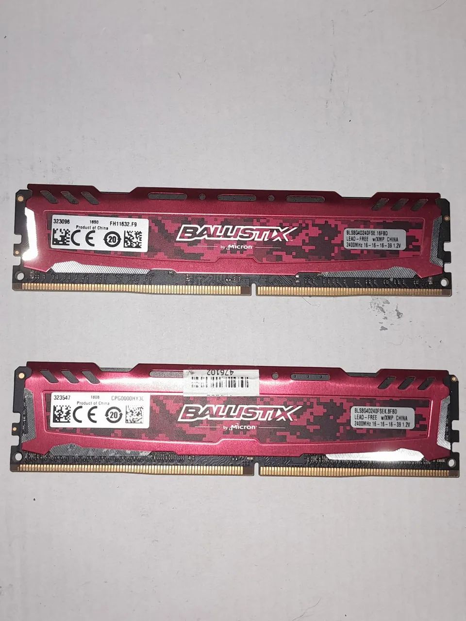 Memora ram 2x 8gb