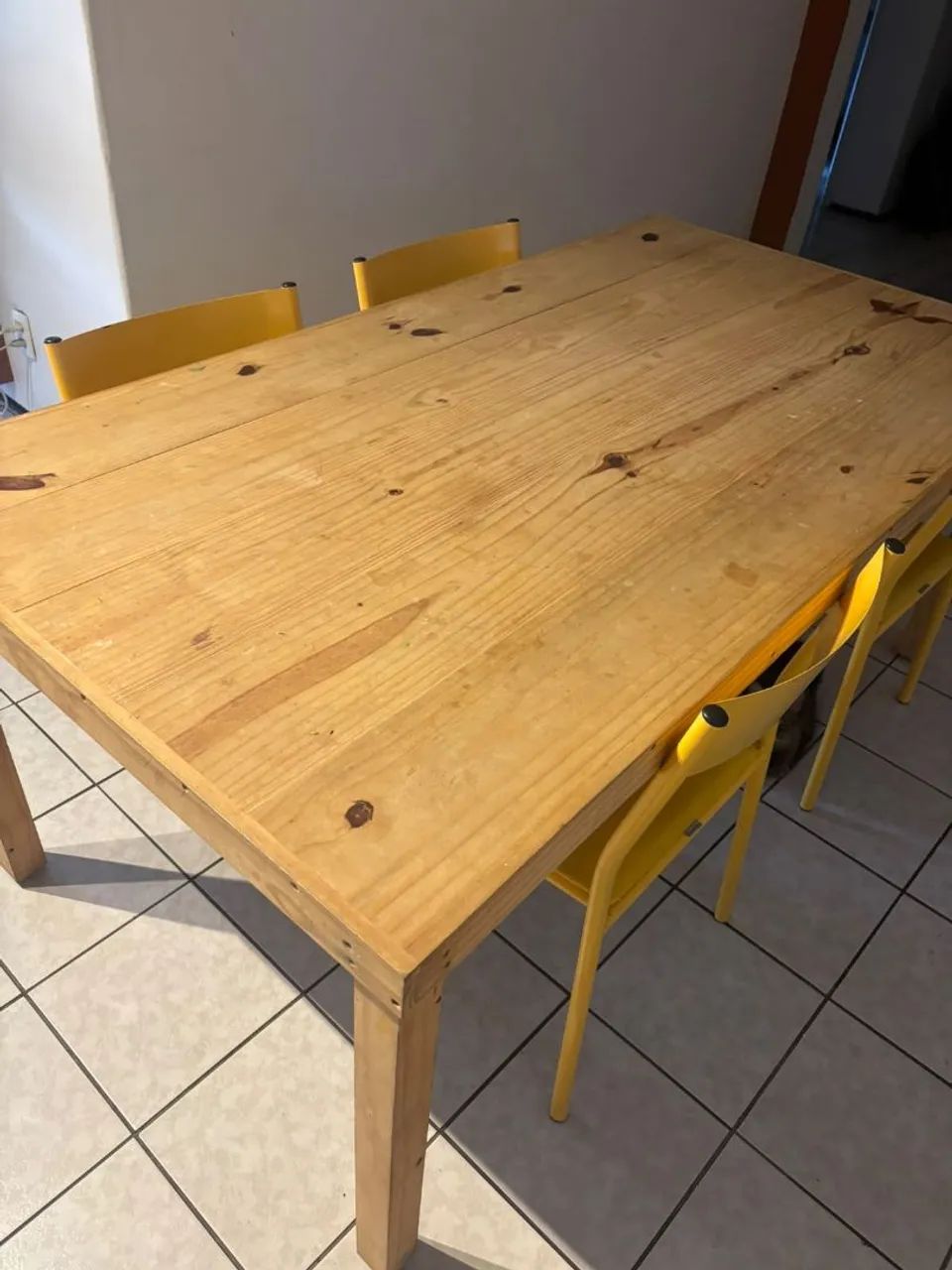 Mesa de Madeira Pinus/Pallet