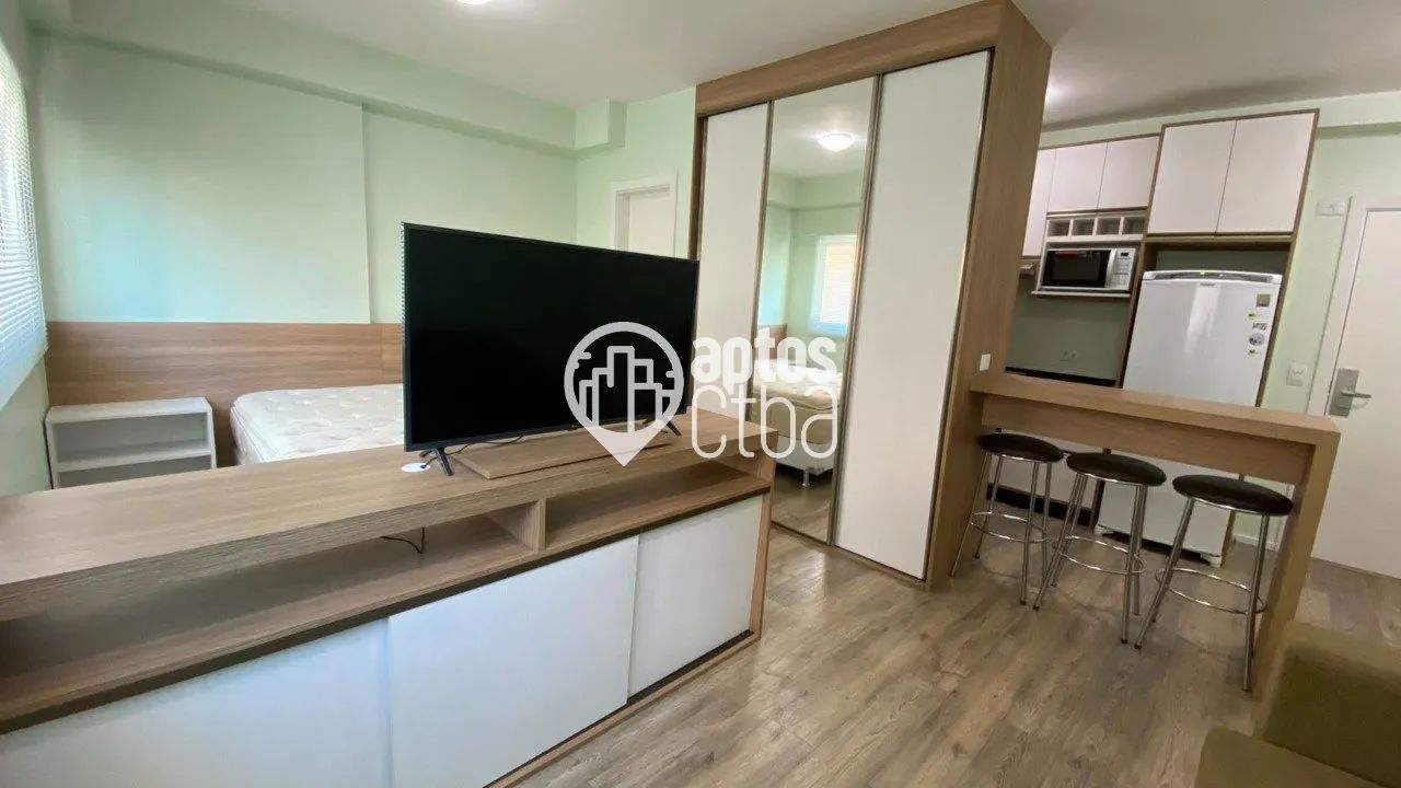 Studio para locação, mobiliado, 01 vaga de garagem - Batel - Curitiba/PR - Foto 9